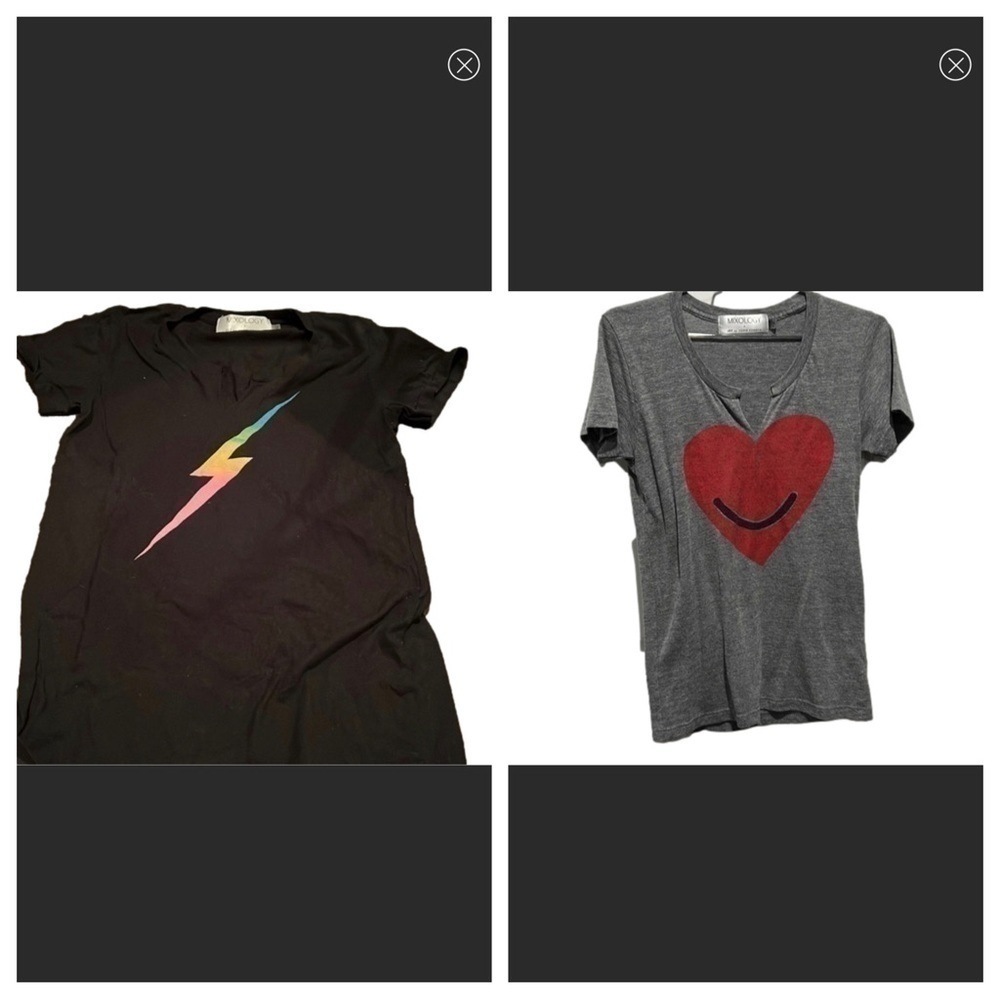 Two Mixology Jet By John Eshaya T-Shirts. Size P/s.